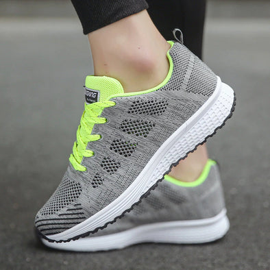 2022 New Women Casual Shoes Fashion Breathable Walking Mesh